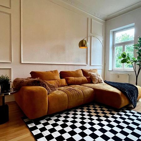 Charmanter Altbau In Schleussig Mit Balkon Leipzig Extérieur photo